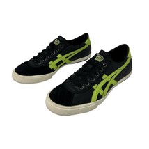 Asics Onitsuka Tiger Mens Shoes Size US 7 EURO 40 Black Leather Athletic Sneaker - £45.43 GBP