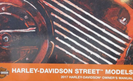 2017 Harley Davidson STREET MODELS Owners Owner&#39;s Operators Manual 99472-17 - £23.50 GBP