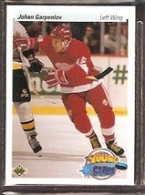 Detroit Red Wings Johan Garpenlov RC Rookie Card 1990 Upper Deck #523 - £0.39 GBP