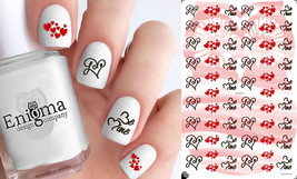 Valentine&#39;s Day Nail Decals - Vol III (Set of 54) - £3.94 GBP