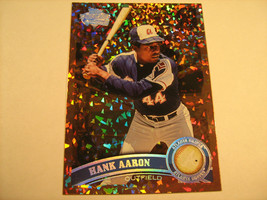 Topps HANK AARON 2011 #510 (510B) Insert [b4a2] - £24.99 GBP