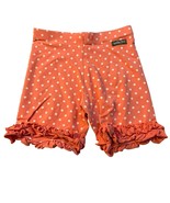 Matilda Jane Let&#39;s Go Together Girls Ruffle Polka Dot Shorts Size 12 Ora... - $548.33 MXN