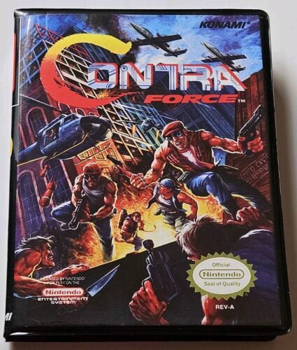 Contra Force CASE ONLY Rigid Clamshell Box Nintendo NES Any 4+$11/ea - $12.18