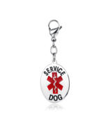 Service Dog ID Tag. FREE! Personalized  (Use as Keychain or on dog’s col... - £3.90 GBP