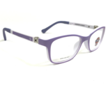 Paw Patrol Kids Eyeglasses Frames PP16 PUR White Purple Rubberized 44-16... - $51.21