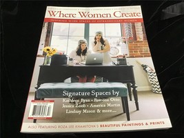 Where Women Create Magazine Aug/Sept/Oct 2015 Signature Spaces, Paintings,Prints - $15.00