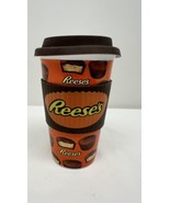 Galerie Reese's Ceramic Travel Coffee Mug Silicone Lid , hot/cold New - $14.80