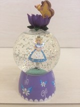 Disney Alice, Butterfly Light Snowglobe Figure. Alice in Wonderland. cute, Rare - $65.00