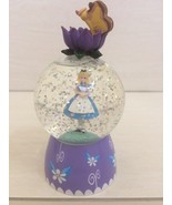 Disney Alice, Butterfly Light Snowglobe Figure. Alice in Wonderland. cut... - $65.00