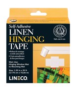 Lineco L533-1015 Self Adhesive Linen Tape 1.25Inx35Ft, Average, Multicolor - £26.57 GBP