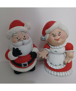 Santa Claus &amp; Mrs Claus Ceramic Vintage 12&quot; Tall Rare Mold - $263.33 CAD