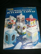 Leisure Arts Boutiques For Baby In Plastic Canvas Leaflet 1365 New - $3.99