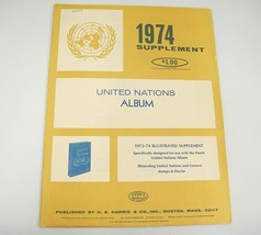 Harris United Nations &amp; Geneva Stamps &amp; Blocks Album Supplements 1974 NOS X165J - £3.69 GBP