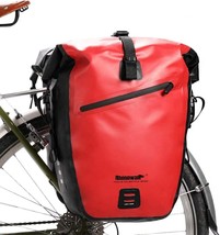 Bicycle Cargo Rack Saddle Bag Shoulder Bag Laptop Pannier Rack Rhinowalk... - $64.92