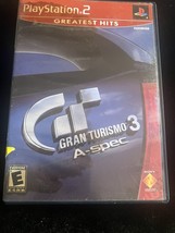 Gran Turismo 3 A-spec PS2 (PlayStation 2, 2006) - $4.79