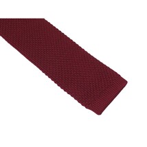 Men's Vitorofolo Italy Slim Tie Woven Fabric Fashionable RS-3 Burgundy image 3