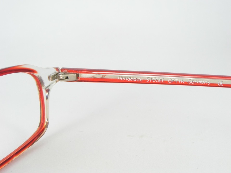 Max. SIEGEL OPTIK AURA 600 LIGHT BURGUNDY /CLEAR EYEGLASSES GLASSES 51-16-140mm Item image 8