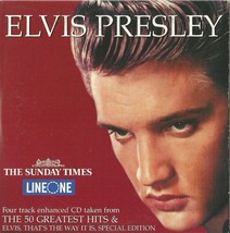 Elvis Presley - Heartbreak Hotel / Return To Sender / Love Letters 2001 Uk Cd - £9.98 GBP