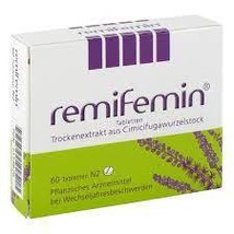 Remifemin 60 tabs- Menopause and Accompanying Symptoms Like Sweating Hot... - £21.86 GBP