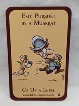 Munchkin Exit Pursed By A Muskrat Promo Card - £4.89 GBP
