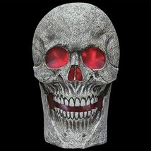 2ft Multi-color Skull Light Spooky Sound Halloween Haunted House Prop Decoration - £51.73 GBP
