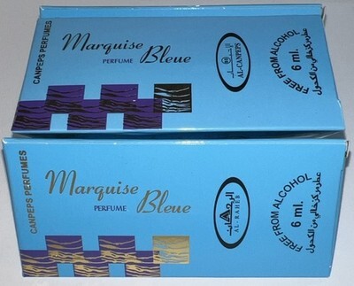(Pack Of 3) AL-REHAB Oil Perfume Roll-On Alcohol-Free MARQUISE BLEUE 6 ml. Each Item image 7