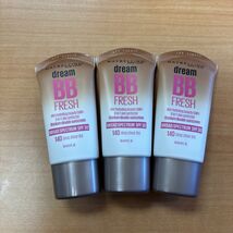 3 pack~ Maybelline Dream Fresh BB Cream 140 Deep SPF 30 Exp. 08/2025 - $170.83 MXN