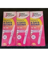 3 new boxes First Response Pregnancy Test 1 ct Early Result (H7) - $12.20