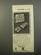 1950 Bond Street by Lesco Advertisement - French Purse, Cigaretiere, Poudriere - £14.45 GBP