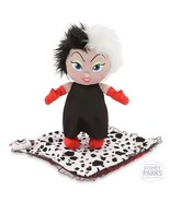 Disney Babies 11 inch Baby Cruella Plush Doll Dalmatian Blanket New w/ t... - $186.82 MXN