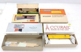 5 HO Scale Model Kits Freight Cars Various Makers Unassembled - $49.49