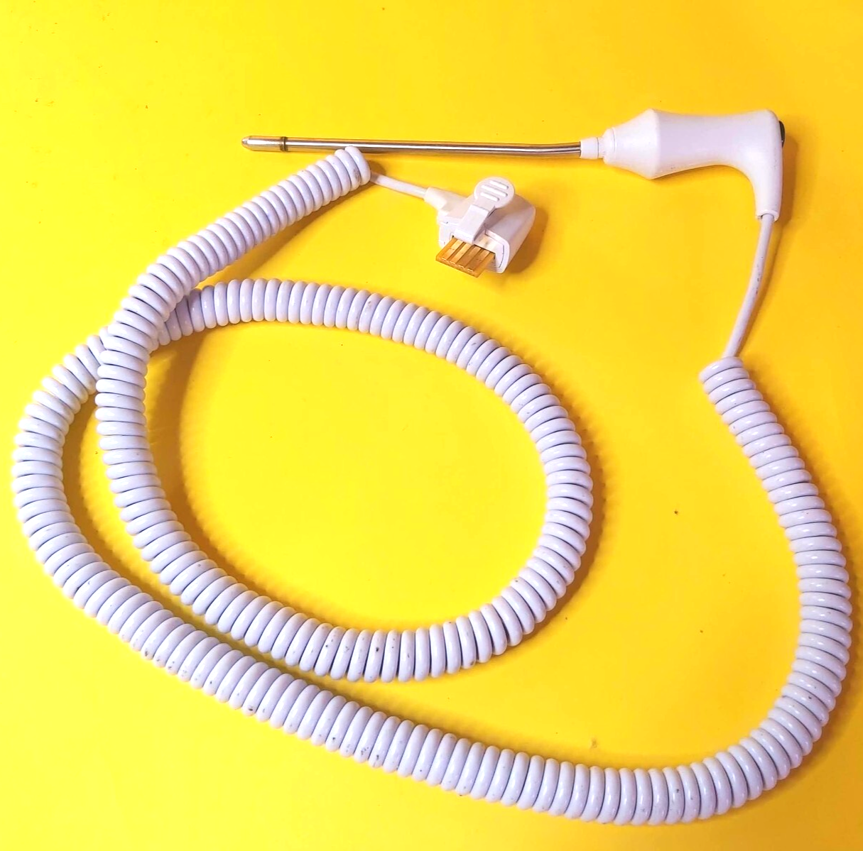 UNTESTED / BENT VIEW PHOTOS WELCH ALLYN 409626 TEMPERATURE PROBE THERMOM... - $24.22
