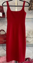 Diane Von Furstenberg Red Spice &quot;Bridget&quot; Sheath Dress Sz 2 $398 Nwt - £142.36 GBP