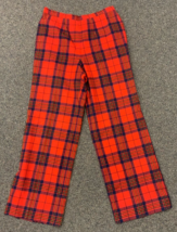 Vintage Pendleton Plaid Virgin Wool Wallace Tartan Lined Trouser Pants 16 - £14.97 GBP
