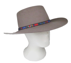 Great Western Australian Style Light Gray Fur Felt Cowboy Hat - NICE! - £27.48 GBP