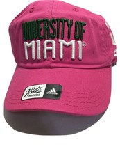 adidas NCAA University Of Miami, Infant, My First Pink Hat, Baby Size, Pink - £9.91 GBP