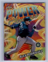2000 Topps Chrome Power Players Refractor Alex Rodriguez #P8 - £27.92 GBP