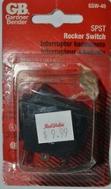 GB GSW-49  SPST Rocker switch  10A  277V    inv E70 - $4.50