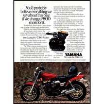 1986 Yamaha Radian Motorcycle Vintage Print Ad Stone Gravel Driveway Wall Art - £8.20 GBP