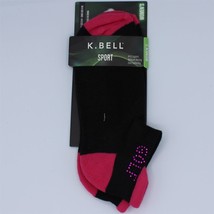 Golf Womens Ankle Socks K. Bell Size 9-11 Black - £6.07 GBP