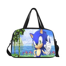 Blue Hedgehog Travel Bag With Shoe Compartment - £39.16 GBP