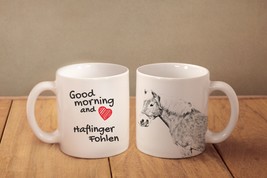 Boulonnais - mug with a horse and description:&quot;Good morning and love...&quot; - £11.87 GBP