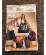 Vogue Patterns Accessories  Bags/Purses/Tote Bags  Pattern #V8662 - £11.62 GBP