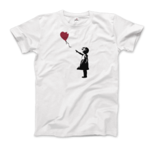 Banksy The Girl with a Red Balloon Artwork T-Shirt - £17.31 GBP+
