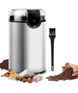 Coffee Grinder, Electric Coffee Bean Grinder Stainless Steel 150W 2.5oz ... - $32.66