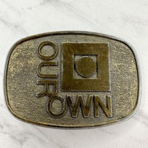 Vintage Our Own Advertisement Belt Buckle - £5.20 GBP