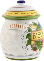 Biscotti Jar Vase RUSTICA Ceramic Handmade Hand-Crafted - £267.86 GBP