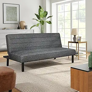 Serta Marcel Convertible Sofa Sofabed, Charcoal - $272.99