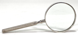 Vintage Magnifying Glass- Aluminum - MADE IN JAPAN - - £14.71 GBP