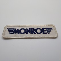 Vintage Monroe NASCAR Uniform Embroidered 3&quot;x1-1/4&quot; Transportation Sew-o... - £13.05 GBP